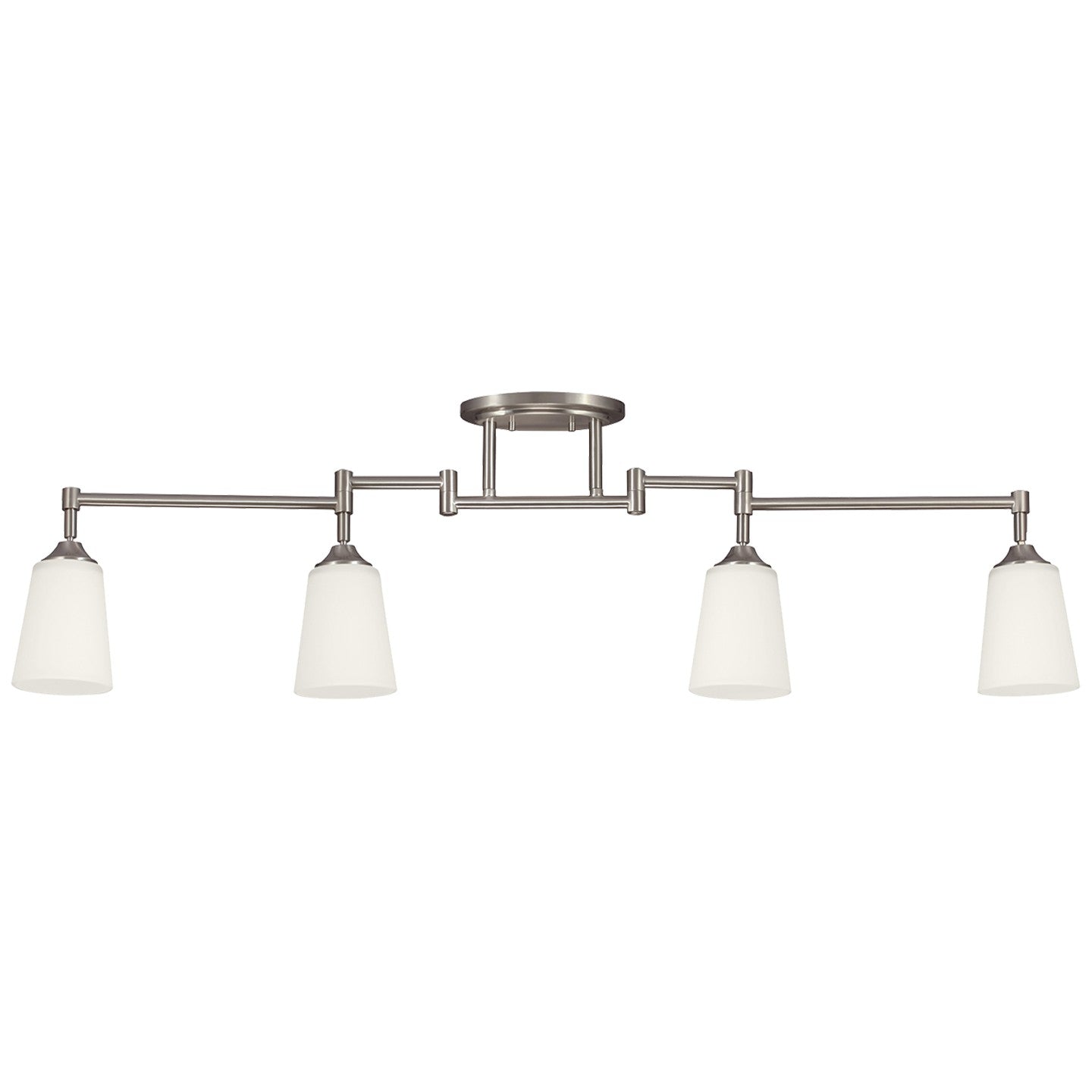 Generation Lighting - 2530404-962 - Four Light Track Lighting Kit - Track Lighting - Brushed Nickel