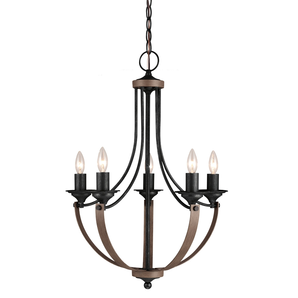 Generation Lighting - 3280405-846 - Five Light Chandelier - Corbeille - Stardust