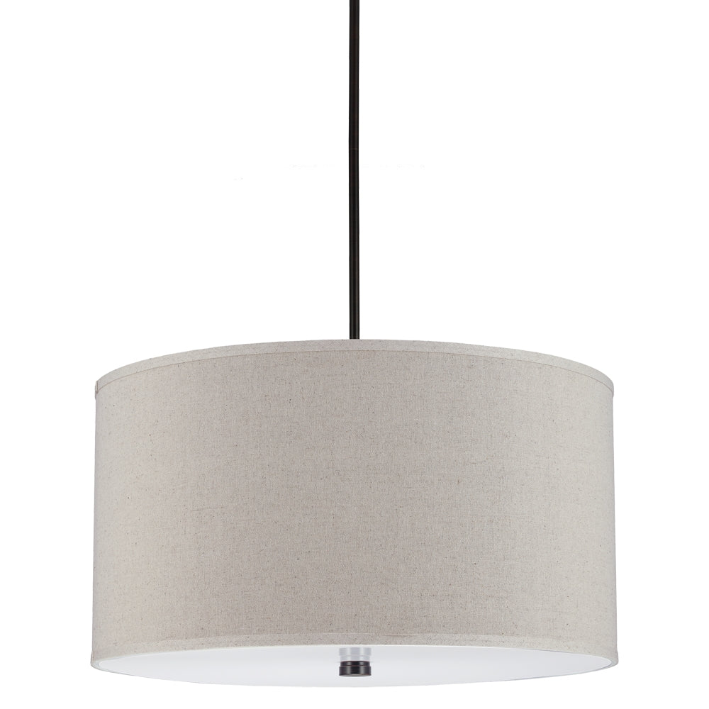 Visual Comfort Studio - 65262-710 - Four Light Pendant - Dayna Shade Pendants - Bronze