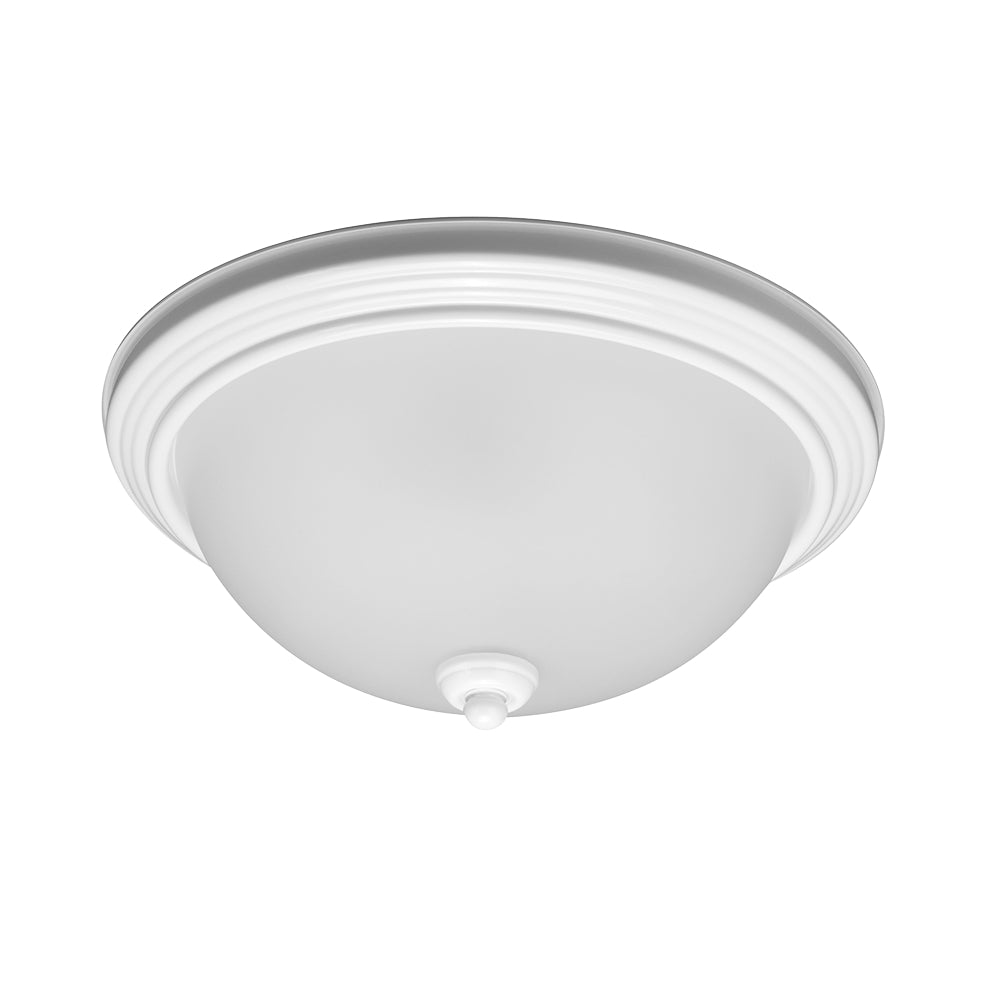Generation Lighting - 77063-15 - One Light Flush Mount - Geary - White