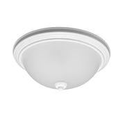Generation Lighting - 77063-15 - One Light Flush Mount - Geary - White