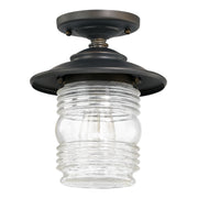 Capital Lighting - 9677OB - One Light Outdoor Flush Mount - Creekside - Old Bronze