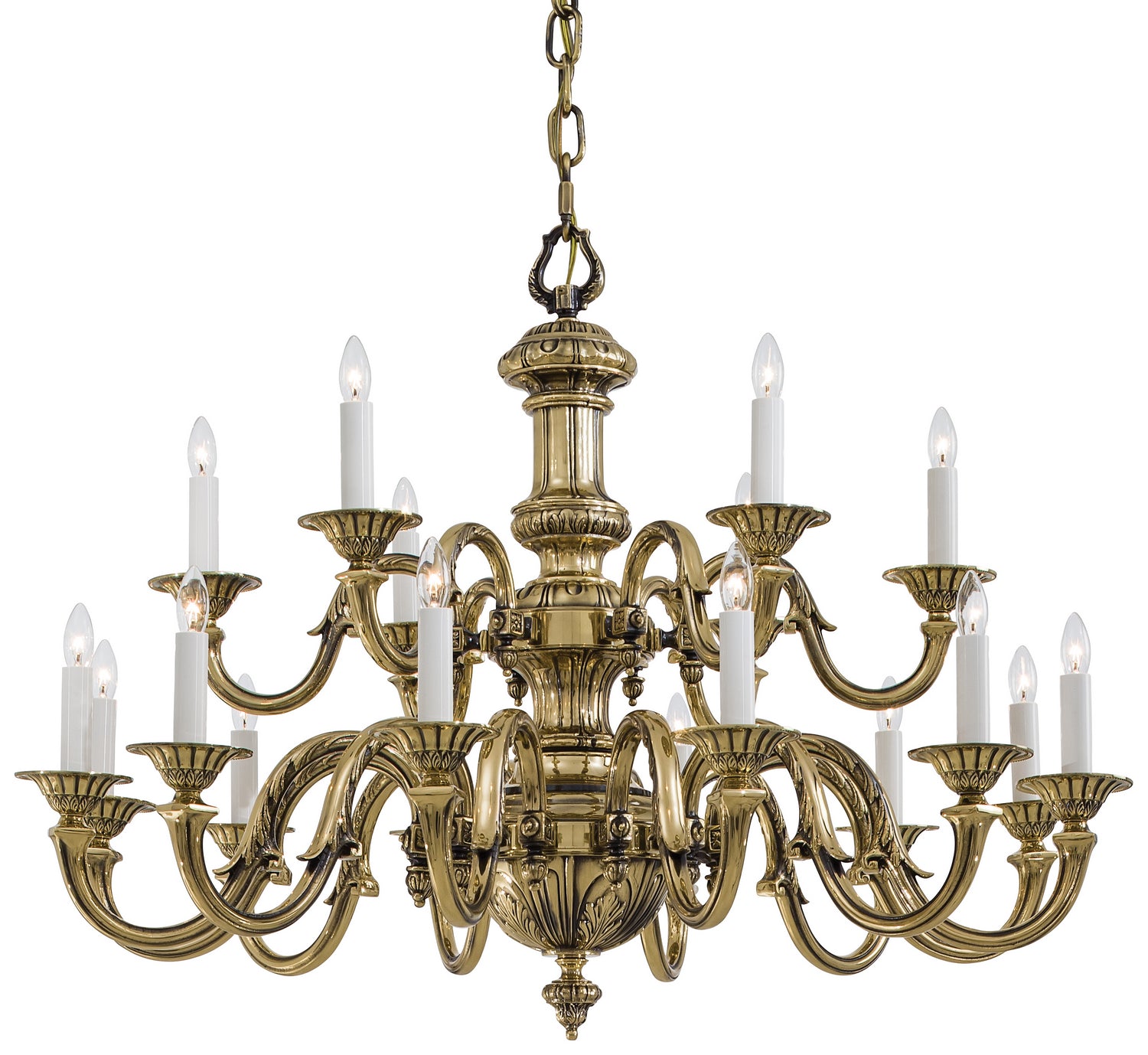 Metropolitan - N700218 - 18 Light Chandelier - Metropolitan Family - Classic Brass