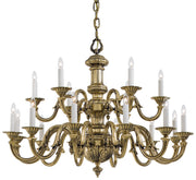 Metropolitan - N700218 - 18 Light Chandelier - Metropolitan Family - Classic Brass