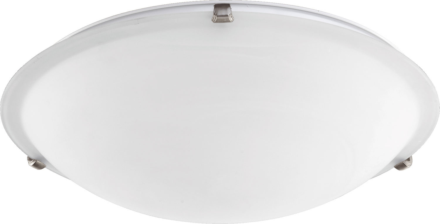 Quorum - 3000-20-65 - Four Light Ceiling Mount - 3000 Ceiling Mounts - Satin Nickel