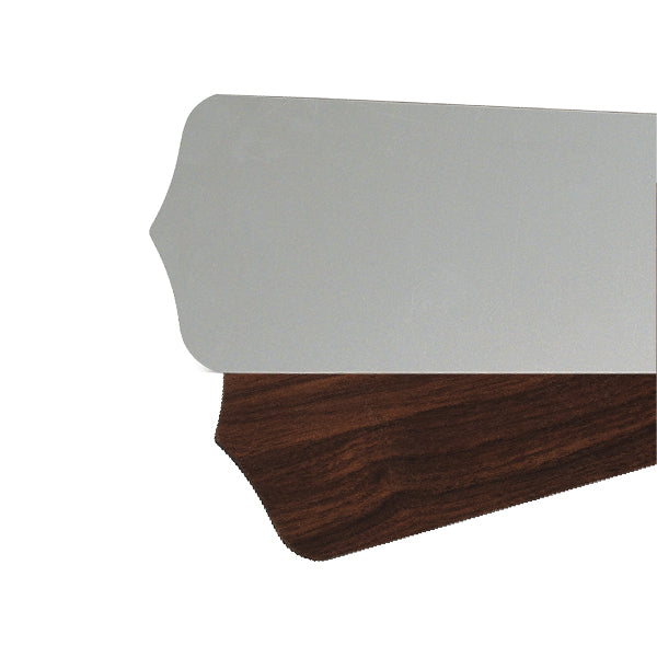 Quorum - 4256524111 - Blade - 42 in. Fan Blade Series - Satin Nickel|Walnut