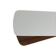 Quorum - 4256524121 - Blade - 42 in. Fan Blade Series - Satin Nickel|Walnut