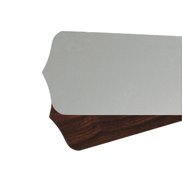 Quorum - 5256524111 - Blade - 52 in. Fan Blade Series - Satin Nickel|Walnut