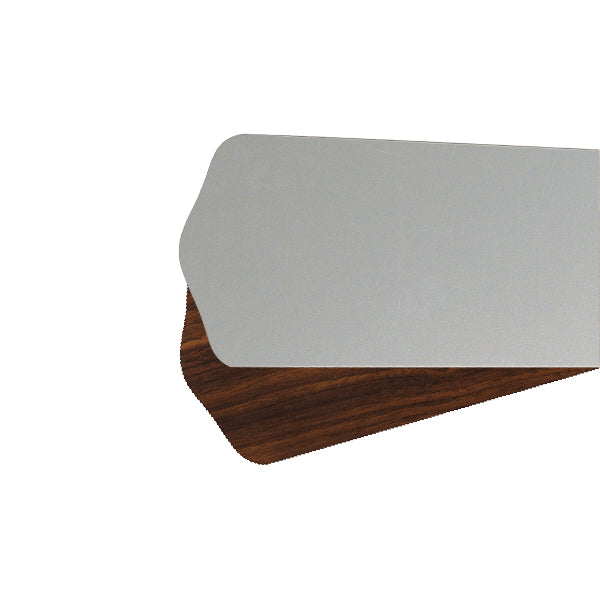 Quorum - 5256524164 - Blade - Chateaux - Satin Nickel|Walnut
