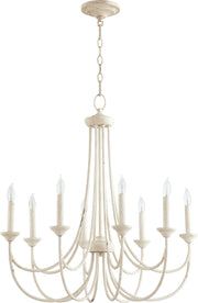 Quorum - 6250-8-70 - Eight Light Chandelier - Brooks - Persian White