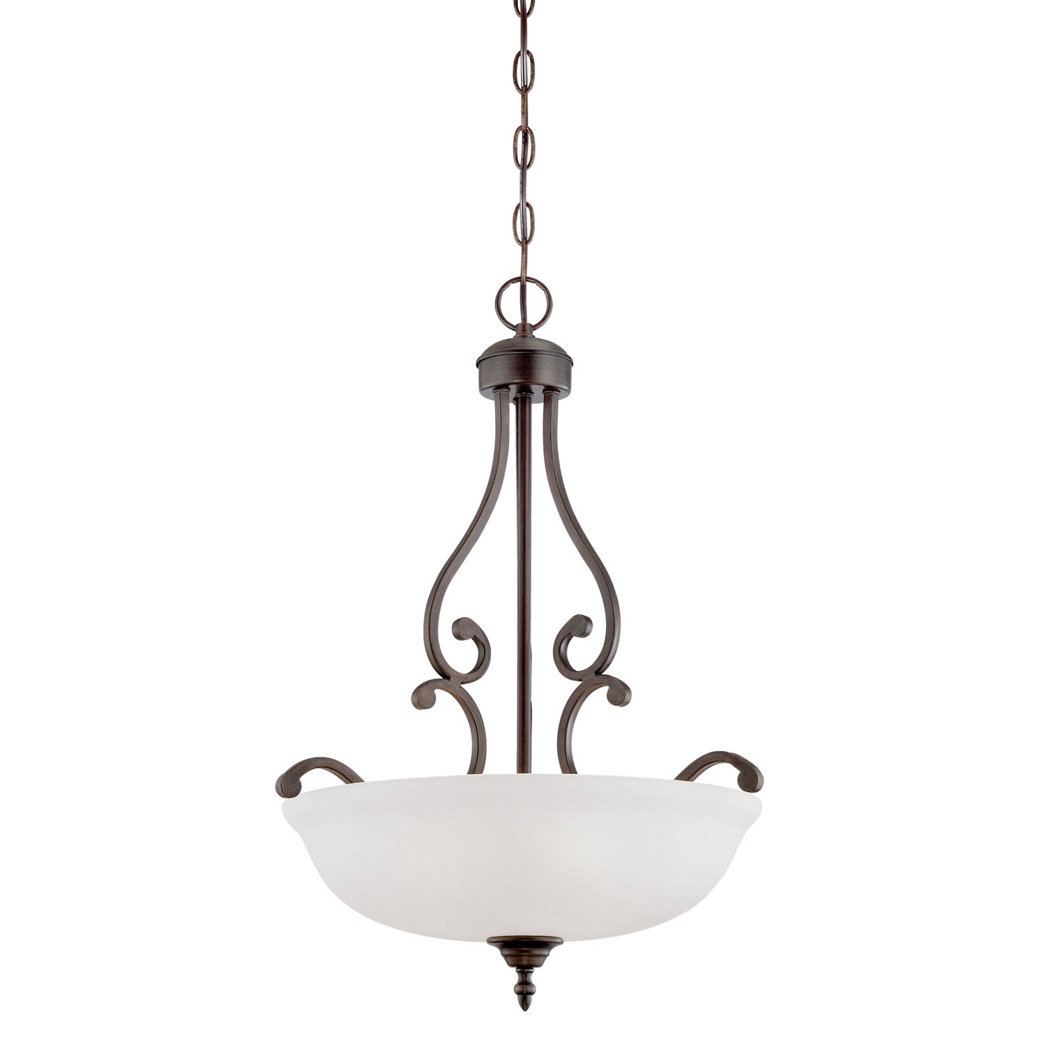 Millennium - 1583-RBZ - Three Light Pendant - Courtney Lakes - Rubbed Bronze