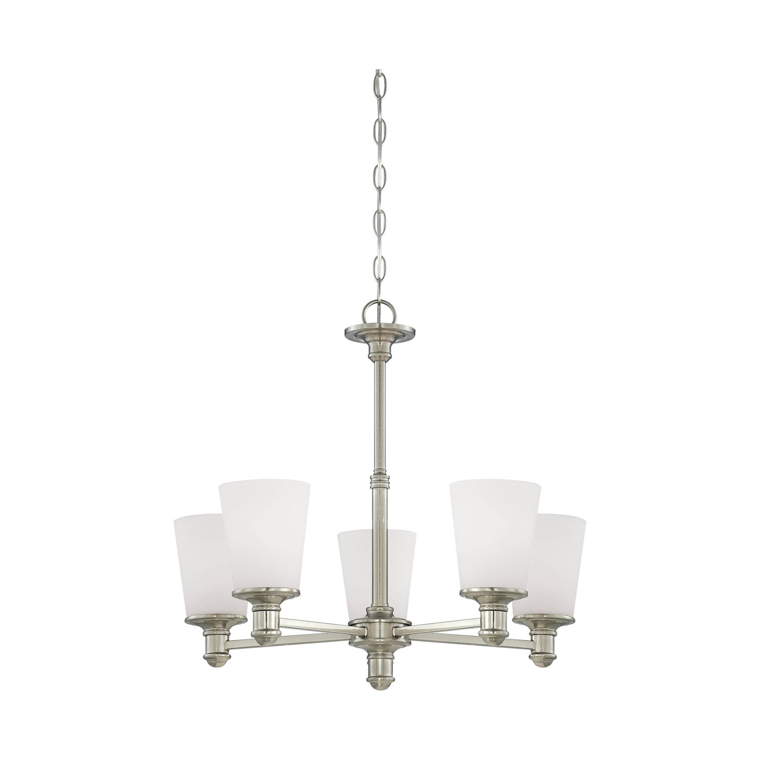 Millennium - 2155-SN - Five Light Chandelier - Cimmaron - Satin Nickel