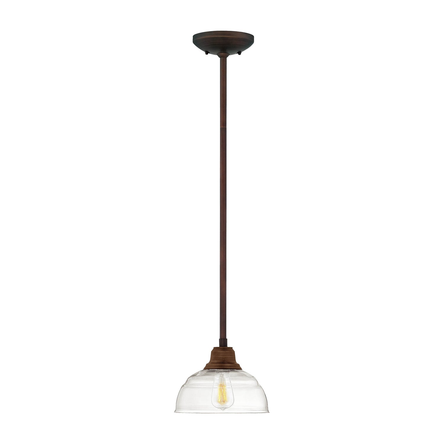 Millennium - 5300-RBZ - One Light Mini-Pendant - Neo-Industrial - Rubbed Bronze