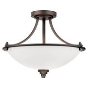 Millennium - 7263-RBZ - Three Light Pendant - Bristo - Satin Nickel
