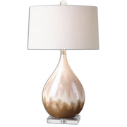 Uttermost - 26171-1 - One Light Table Lamp - Flavian - Rust Beige