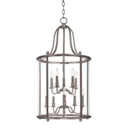 Hudson Valley - 1320-AN - Ten Light Pendant - Mansfield - Antique Nickel