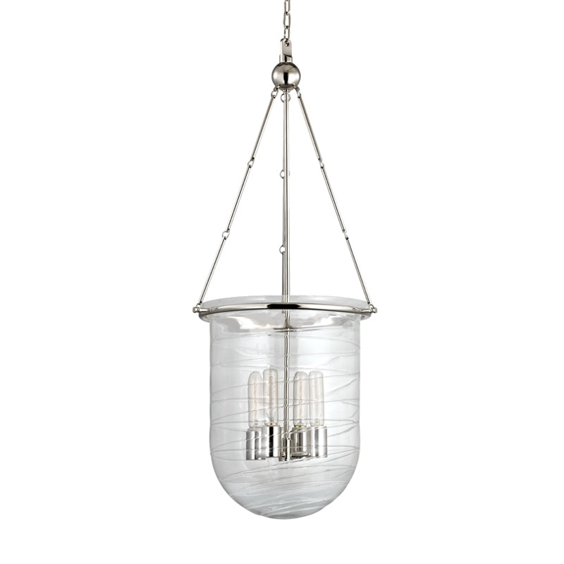 Hudson Valley - 214-PN - Four Light Pendant - Willet - Polished Nickel