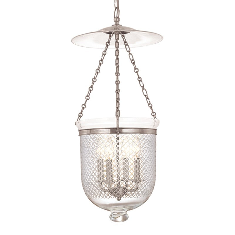 Hudson Valley - 255-PN-C2 - Four Light Pendant - Hampton - Polished Nickel