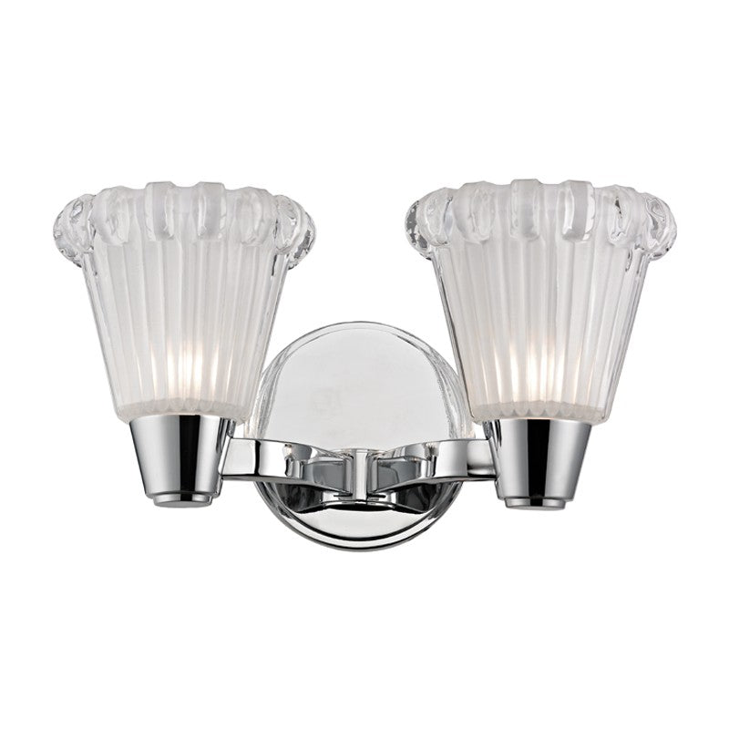 Hudson Valley - 3442-PC - Two Light Bath Bracket - Varick - Polished Chrome