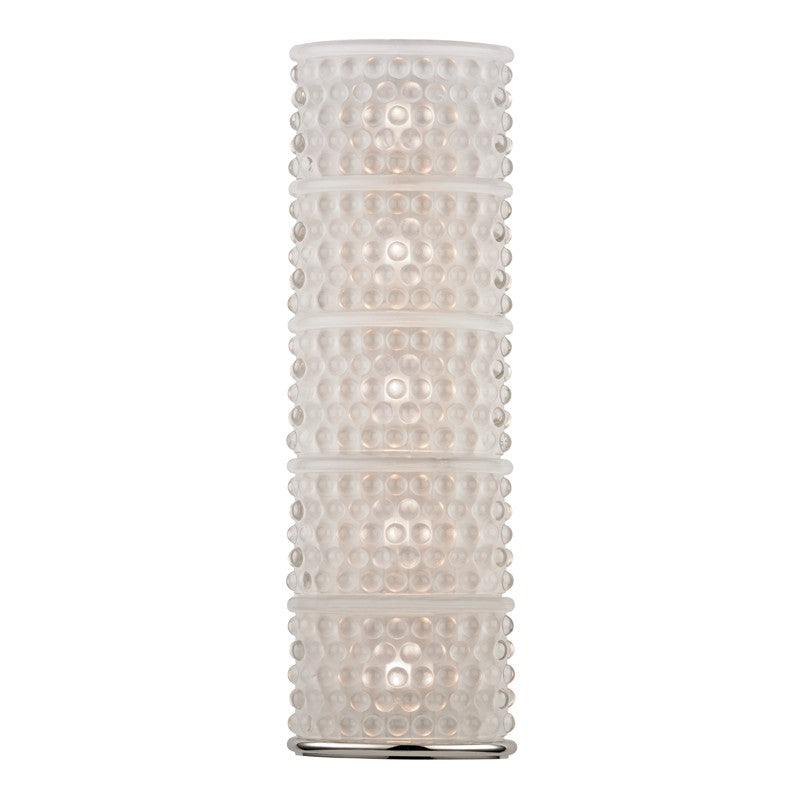 Hudson Valley - 6995-PN - Five Light Bath Bracket - Hebron - Polished Nickel