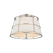 Hudson Valley - 9814-PN - Two Light Semi Flush Mount - Savona - Polished Nickel