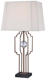Minka-Lavery - 12413-0 - One Light Table Lamp - Silver Leaf