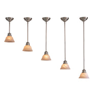 Minka-Lavery - W30-84-PL - Pendant - Mini Rod Drops - Brushed Nickel