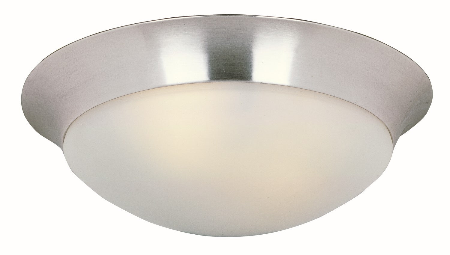 Maxim - 5852FTSN - Three Light Flush Mount - Essentials - 585x - Satin Nickel