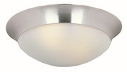 Maxim - 5852FTSN - Three Light Flush Mount - Essentials - 585x - Satin Nickel