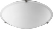 Quorum - 3000-20165 - Four Light Ceiling Mount - 3000 Ceiling Mounts - Satin Nickel