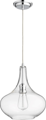 Quorum - 8004-14 - One Light Pendant - 8004 Filament Pendants - Chrome|Clear