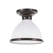 Hudson Valley - 2612-HB - One Light Semi Flush Mount - Randolph - Historic Bronze