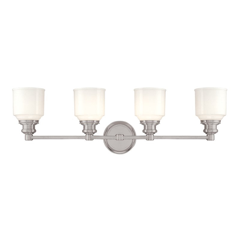 Hudson Valley - 3404-SN - Four Light Bath Bracket - Windham - Satin Nickel