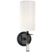 Visual Comfort Signature - ARN 2018BZ/CG-WG - One Light Wall Sconce - drunmore - Bronze with Crystal