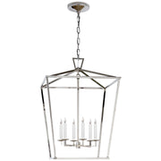 Visual Comfort Signature - CHC 2176PN - Six Light Lantern - Darlana - Polished Nickel