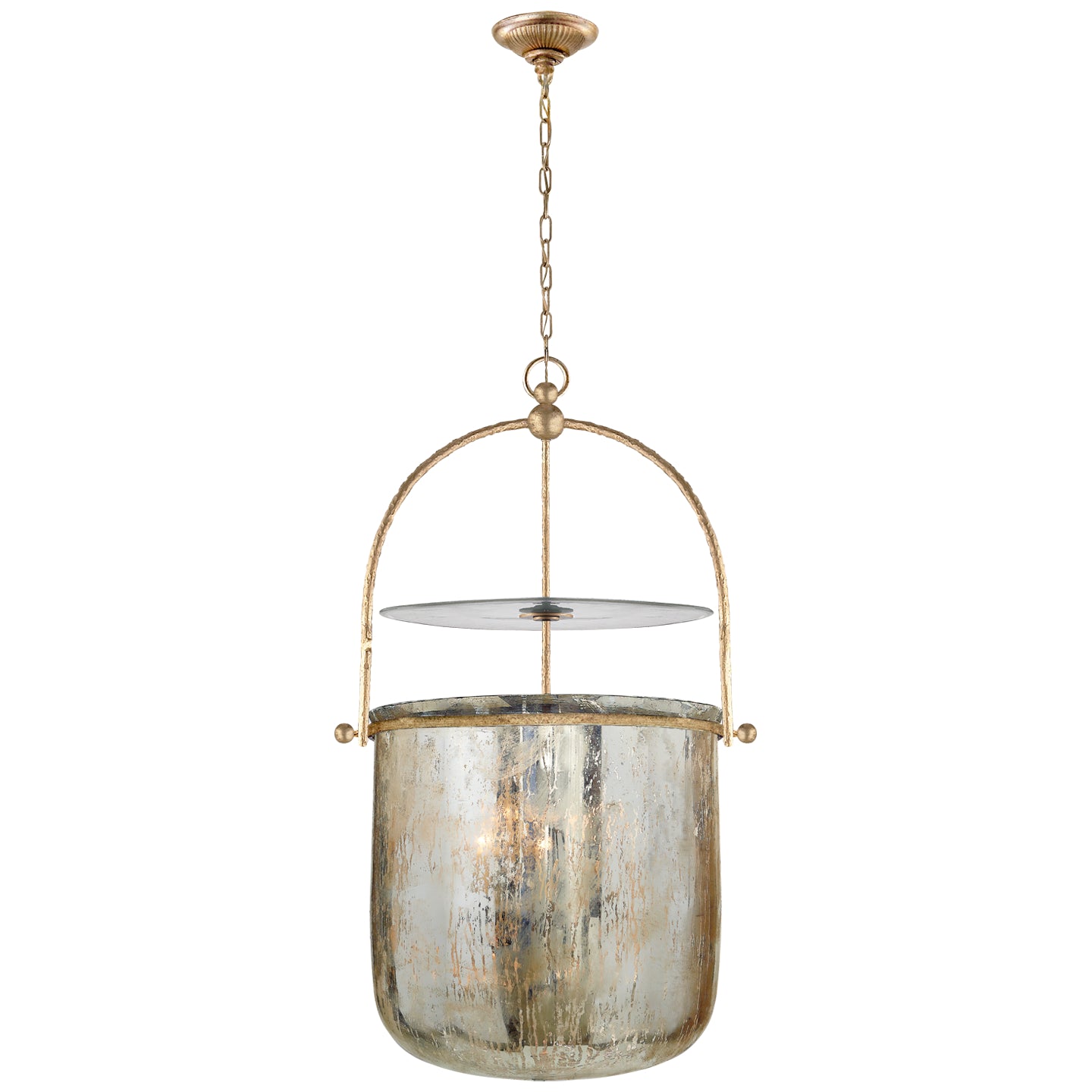 Visual Comfort Signature - CHC 2270GI-MG - Four Light Lantern - Lorford - Gilded Iron