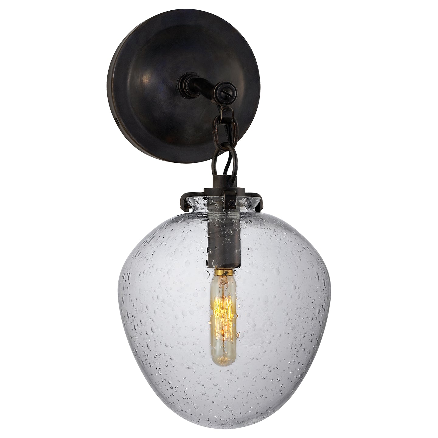 Visual Comfort Signature - TOB 2225BZ/G2-SG - One Light Wall Sconce - Katie Acorn - Bronze