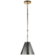 Visual Comfort Signature - TOB 5089HAB-BZ - One Light Pendant - Goodman - Hand-Rubbed Antique Brass