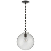 Visual Comfort Signature - TOB 5226BZ/G4-SG - One Light Pendant - Katie Globe - Bronze