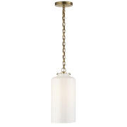 Visual Comfort Signature - TOB 5226HAB/G3-WG - One Light Pendant - Katie Cylider - Hand-Rubbed Antique Brass