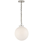 Visual Comfort Signature - TOB 5226PN/G4-WG - One Light Pendant - Katie Globe - Polished Nickel