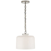 Visual Comfort Signature - TOB 5226PN/G5-WG - One Light Pendant - Katie Dome - Polished Nickel