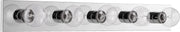 Quorum - 5016-5-14 - Five Light Vanity Light - Vanity Strips - Chrome