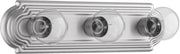 Quorum - 5049-3-65 - Three Light Vanity - 5049 Stepped Vanities - Satin Nickel