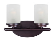 Maxim - 10212FTOI - Two Light Bath Vanity - Corona - Oil Rubbed Bronze