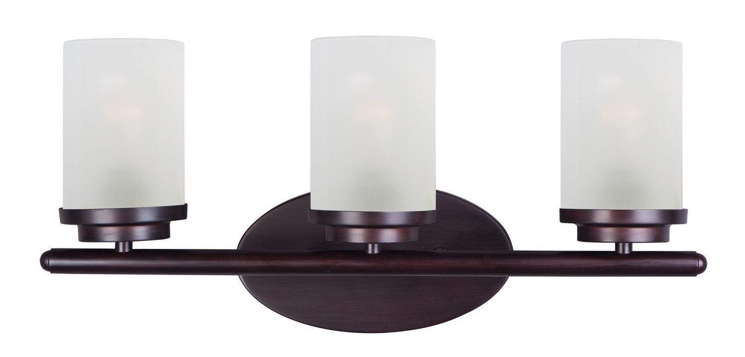 Maxim - 10213FTOI - Three Light Bath Vanity - Corona - Oil Rubbed Bronze