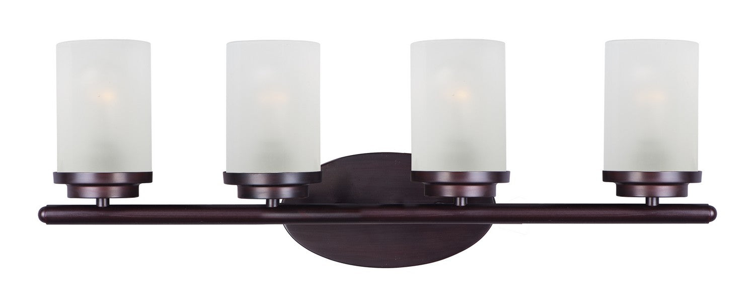 Maxim - 10214FTOI - Four Light Bath Vanity - Corona - Oil Rubbed Bronze