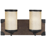 Generation Lighting - 4413302-846 - Two Light Wall / Bath - Dunning - Stardust