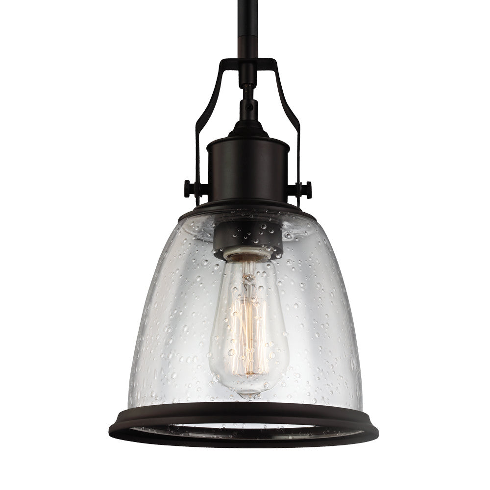 Generation Lighting - P1354ORB - One Light Pendant - Hobson - Oil Rubbed Bronze