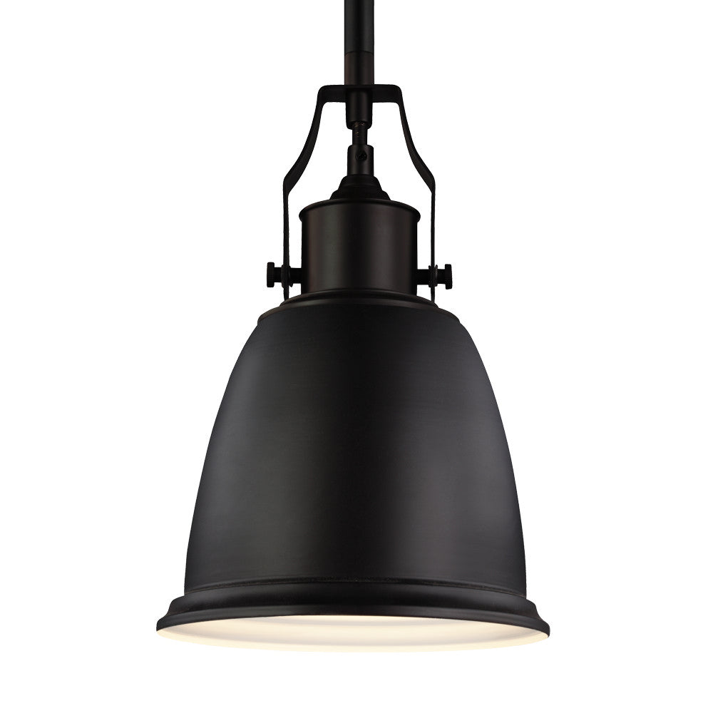 Generation Lighting - P1357ORB - One Light Pendant - Hobson - Oil Rubbed Bronze